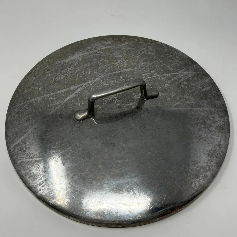 Magnalite GHC 12 Inch Deep Skillet/Fryer with Lid Anodized Aluminum Pan USA